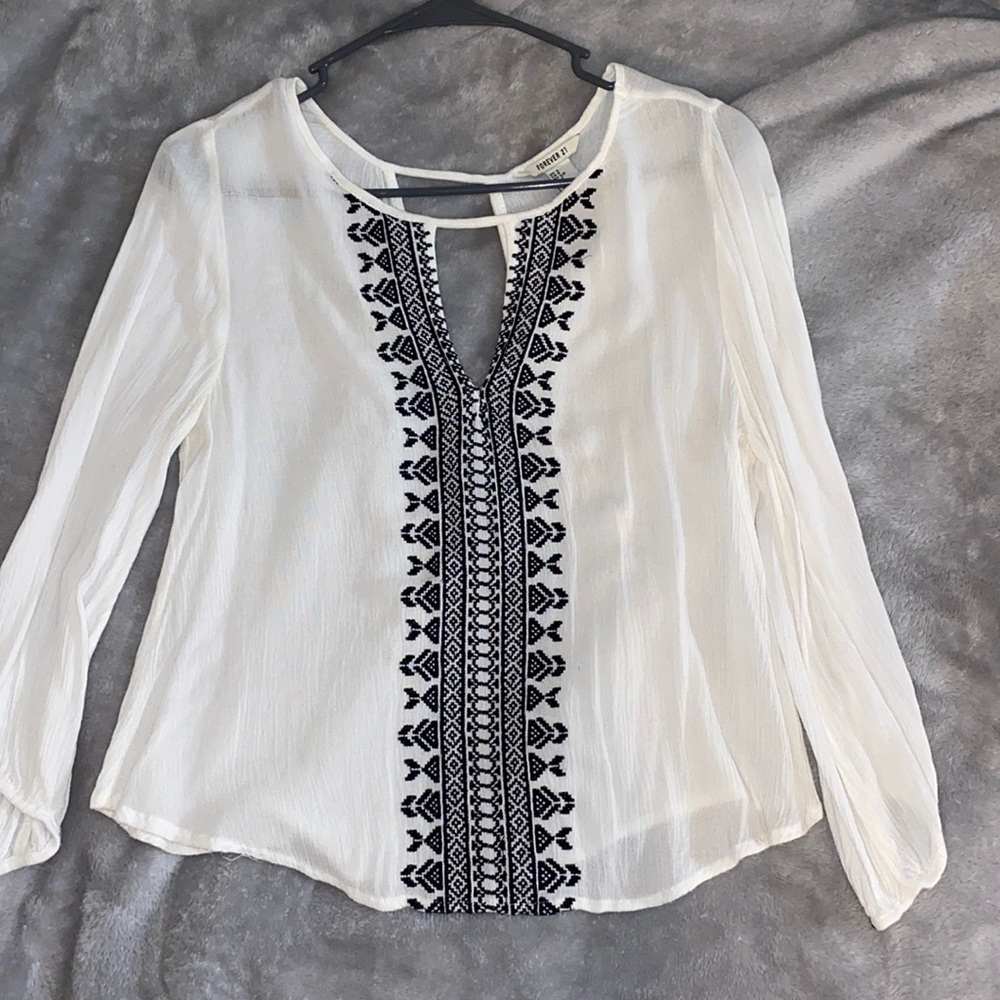 White long sleeve